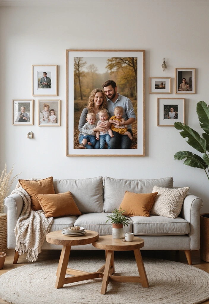 Customized Family Portrait for Father's Day