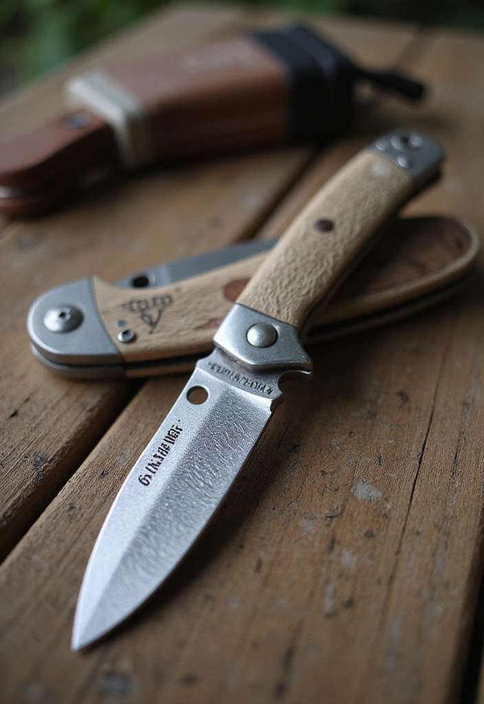 Engraved Pocket Knife for Father's Day