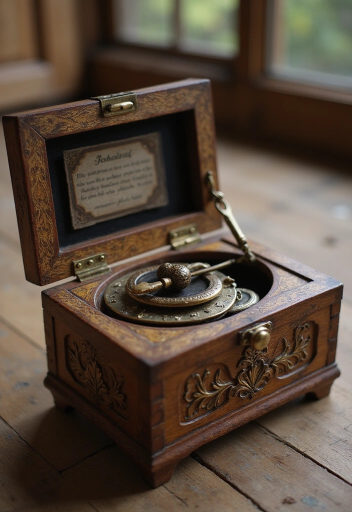 Personalized Music Box for Father's Day