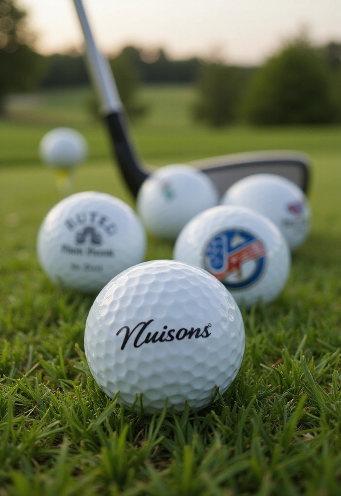 Personalized Golf Balls for Father's Day